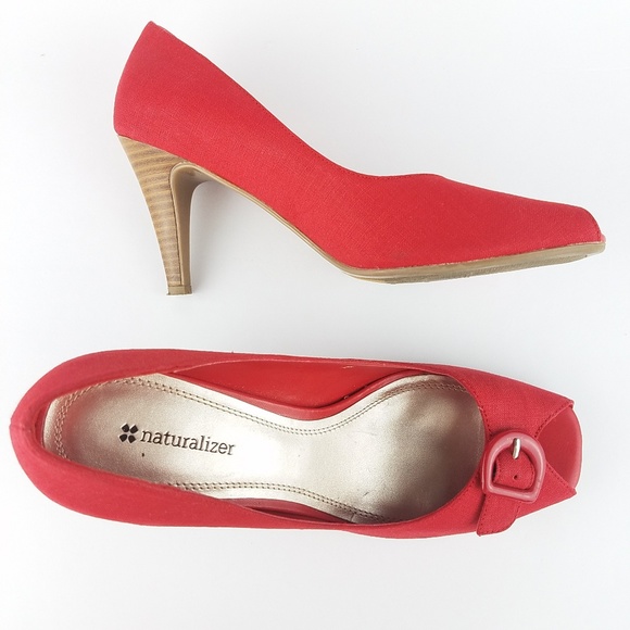 Naturalizer Shoes | Heels Pumps Red 